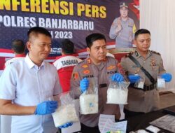 Astaga! Jaringan Sabu Seberat 3,7 Kilo Terungkap di Banjarbaru
