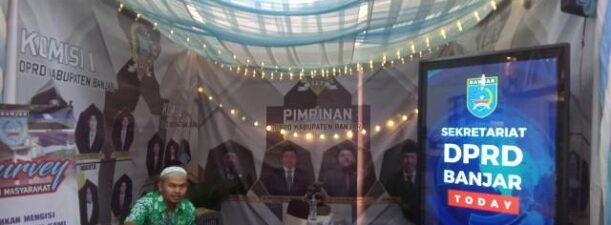 Kegiatan Anggota DPRD Kabupaten Banjar di Banjar Expo 2023