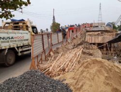 Proyek Pemeliharaan Berkala Jembatan Mantuil 03 Kerap Menimbulkan Kemacetan Jalan
