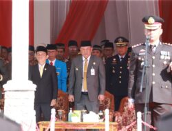 Peringatan Hari Bhayangkara ke-77, Pj Bupati Mujiyat Harapkan Sinergitas Pemilu Damai di Tahun 2024