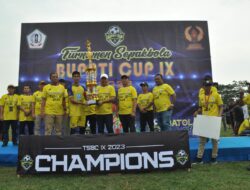 Kalahkan Rajawali, Aira Pertahankan Juara TSBC IX Batola
