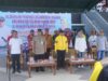 Kejurprov Renang Kalsel 2023 di Kolam Renang Amandit Aquatic Center, Kabupaten Hulu Sungai Selatan, Jumat (13/10/2023). (Foto: Kominfo Hulu Sungai Selatan/Koranbanjar.net)