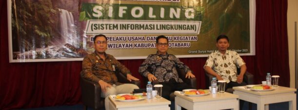 Permudah Laporan Lingkungan, DLH Kotabaru Gelar Sosialisasi Aplikasi Sifoling