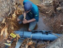 Perbaikan Pipa Bocor di Panglima Batur Selesai, Aliran Air Kembali Lancar