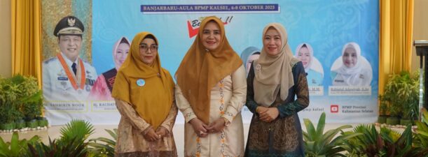 Pj Ketua TP PKK Kabupaten HSS Hadiri Peringatan HUT ke-18 HIMPAUDI