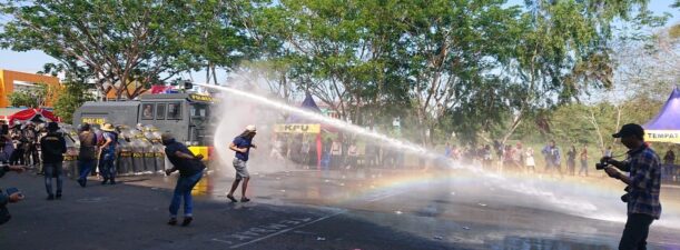 Simulasi Sispamkota, Polres HSS ‘Pede’ Amankan Pemilu 2024