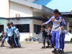 Seru! Ratusan Pelajar di Banjarbaru Ikuti Lomba Tradisional