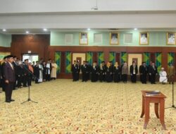 Gubernur Sahbirin Melantik 252 Pejabat Baru Lingkup Pemprov Kalsel