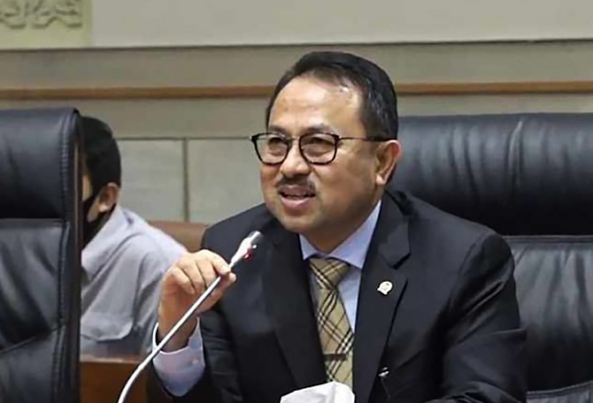 Wakil Ketua Komisi III DPR RI Pangeran Khairul Saleh. (Foto: Koranbanjar.net)