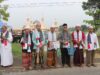 Aksi penggalangan dana di Jalan Depan Islamic Center KH Darham Hidayat Kabupaten HSS untuk Palestina, Kamis (2/11/2023). (Foto: Devi/Koranbanjar.net)