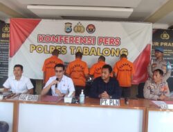 Komplotan Pencuri Oli Trafo Listrik Diringkus Polres Tabalong, Potensi Kerugian Dialami PLN Hingga Rp15 Miliar