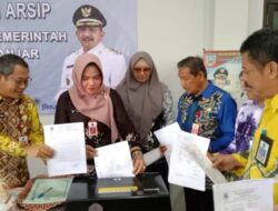 Dispersip Kabupaten Banjar Musnahkan Puluhan Ribu Arsip Tak Berguna