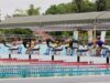 Pertandingan Renang di Amandit Aquatic Center Kabupaten HSS, dalam event Pomnas XVII Kalsel. (Foto: Devi/Koranbanjar.net)