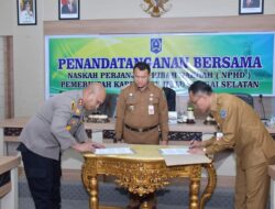 Dana Pengadaan Perangkat E-TLE Diserahkan ke Polres HSS