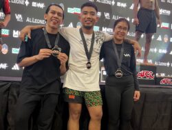 Ikut Tanding Skala Internasional, 3 Atlet Brazilian Jiujitsu Banjarmasin Raih Medali Emas