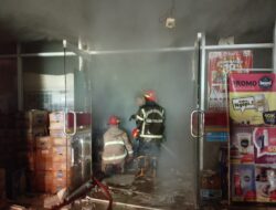 Alfamart di Mataraman Terbakar, Kerugian Ratusan Juta Rupiah