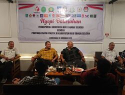 Forkopimda HSS “Ngopi Bakesahan” Bersama Parpol