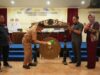 Dinas Pekerjaan Umum dan Penataan Ruang (PUPR) Kabupaten Kotabaru melaunching aplikasi Sistem Informasi Tata Ruang (SIMTARU) dilaksanakan di Ballroom Hotel Grand Surya, Senin (13/11/2023). (Foto: Kominfo Kotabaru/Koranbanjar.net)