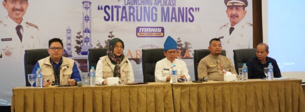 Dinas PUPRP Kabupaten Banjar Launching Aplikasi Si Tarung Manis