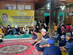 Syarifah Rugayah Sosialisasikan Perda Pendidikan di Desa Pingaran Ilir