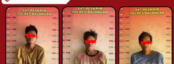 Komplotan Pembobol Toko di Balangan Digulung Polisi