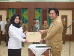 Wajah Sumringah Mewarnai 42 Pegawai PK3 Pemprov Kalsel Penerima SK
