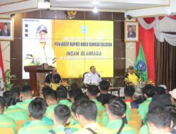Silaturahmi Para Atlet, Pj Bupati HSS Tegaskan Komitmen Tingkatkan Prestasi