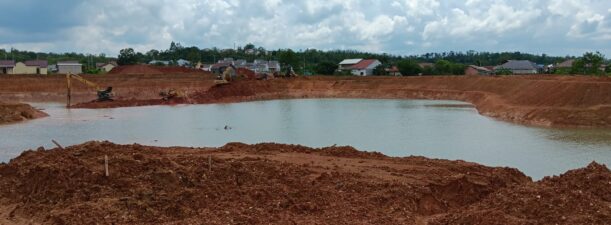 Pembangunan Embung Gunung Kupang Molor, Kontraktor Kena Denda