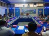 Rapat Forum Koordinasi Lalu Lintas Angkutan Jalan di Aula Kantor Dinas Perhubungan Kabupaten HSS, Selasa (5/12/2023) pagi. (Foto: Prokopim HSS/Koranbanjar.net)