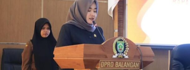 Fraksi DPRD Balangan Sampaikan Pandangan Atas Raperda APBD 2024