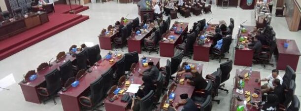 Begini Pendapat Akhir Fraksi DPRD Kabupaten Banjar Perihal Raperda Perangkat Daerah
