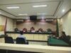 Sidang Vonis mantan Mantri pada kantor BRI Unit Guntung Payung, Cabang Martapura. Richard Wylson Takaendengan, di Pengadilan Tipikor Banjarmasin. (Foto: rth/Koranbanjar.net)