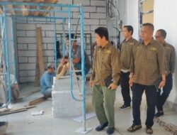 Komisi IV DPRD Kabupaten Banjar Meninjau Proyek Puskesmas Sungai Tabuk