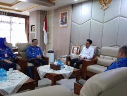 Kepala SMAN 1 Martapura Audiensi Bupati Banjar