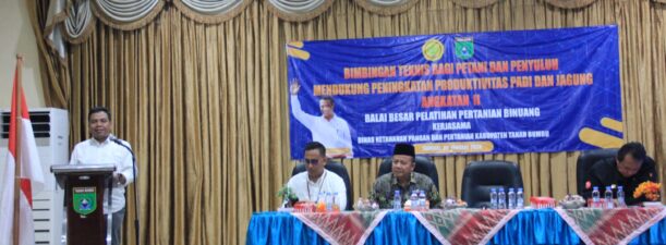 Upaya Peningkatan Produktivitas Padi dan Jagung di Tanah Bumbu, BPPSDMP Kementan Selenggarakan Bimtek