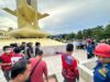 Korban saat hendak dievakuasi rekanan, Selasa (30/1/2024). (Sumber Foto: Humas Polres Banjar/koranbanjar.net)