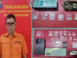 Warga Desa Mekar Ini Terciduk Bawa 22 Paket Sabu