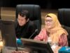 Ketua Komisi I DPRD Provinsi Kalsel Hj Rachmah Norlias (kanan). (Foto: Humas DPRD Kalsel/Koranbanjar.net)