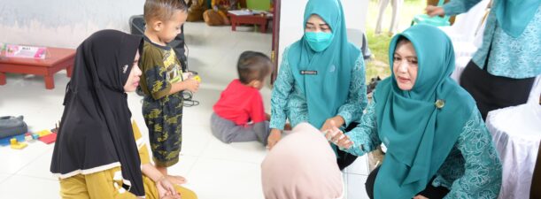 Ketua TP PKK Kotabaru Harapkan Program Posyandu Terus Berjalan di Setiap Desa