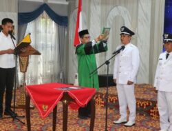 Pambakal Aranio dan Mataraman Resmi Duduki Jabatan