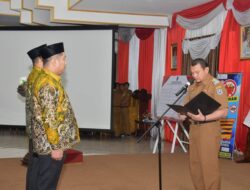 11 Anggota UP3 Periode 2024-2025 Dikukuhkan PJ Bupati HSS