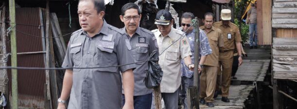 Komisi III DPRD Kalsel Tinjau Program Bantuan Rumah Tidak Layak Huni di Desa Pandahan