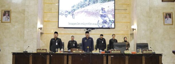 Rapat Paripurna, Paman Birin Apresiasi Pansus Raperda Perlindungan Pemberdayaan Koperasi dan Usaha Kecil