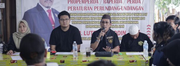 Lutfi Saifuddin Dorong Peran Ormas dalam Penanggulangan Bencana di Kalsel