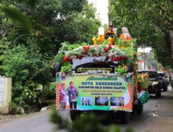 Pemkab HSS Syukuran Hingga Pawai Keliling Bawa Piala Adipura
