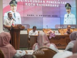 Pemko Banjarbaru Meraih Penghargaan MCP dari KPK 3 Nasional Terbaik Kategori Kota se Indonesia