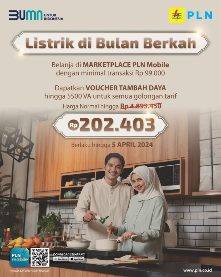 Promo Listrik di Bulan Berkah Ramadan PLN UID Kalselteng
