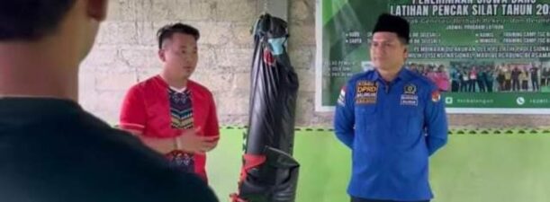 Sambangi TC Atlet, Legislator Muda Ini Berikan Dukungan Atlet Popda