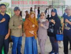 Nur Fariani Hadiri Kontes Ternak Kambing Se Kalimantan