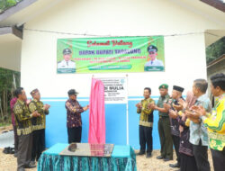 Bupati Tabalong Resmikan TK Budi Mulia Desa Padangin